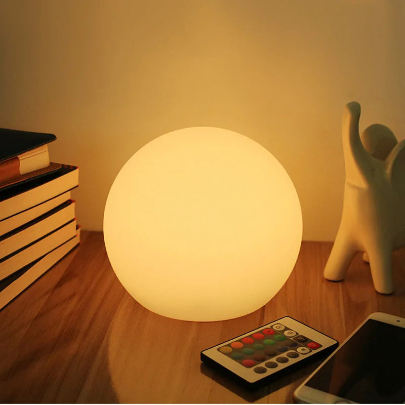 Lampe de Bureau LED Sans Fil - 16 Couleurs et Télécommande