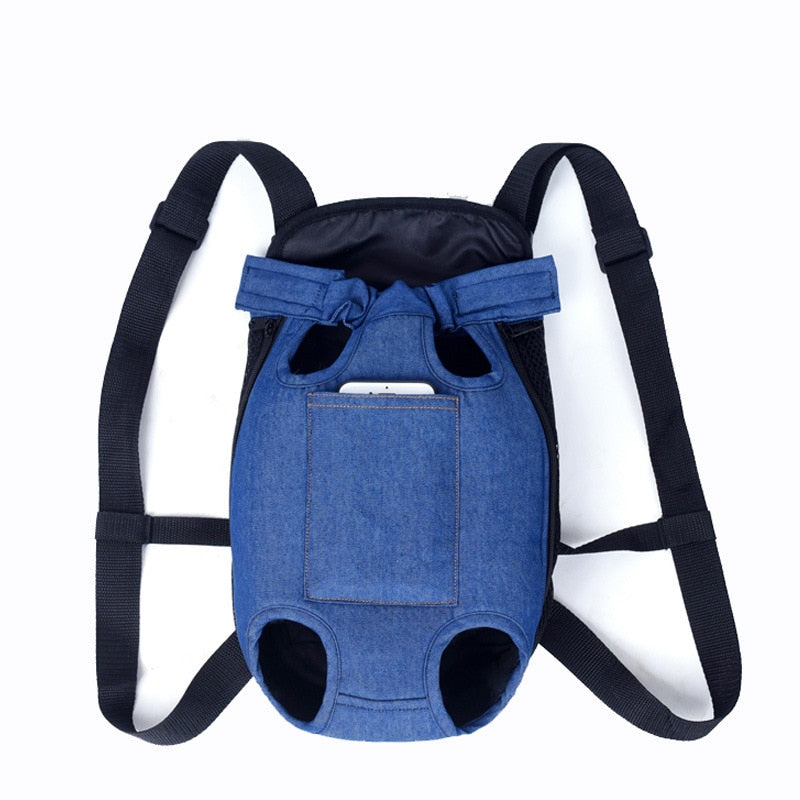 Ergonomic Pet Backpack – Available in 9 Colors, Ideal for Puppies and Small Dogs