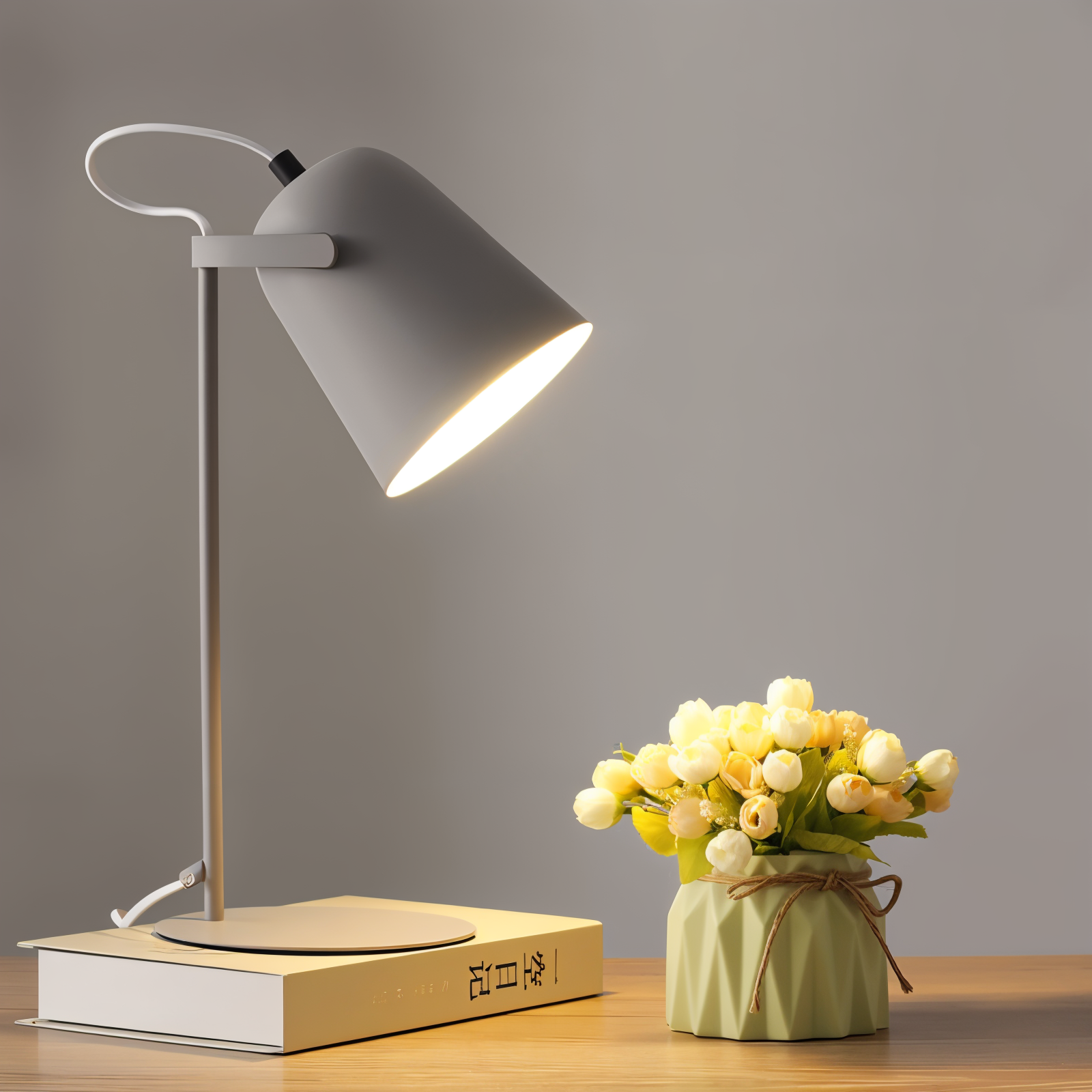 Lampe de Bureau Scandinave Réglable - Design Macaron Coloré