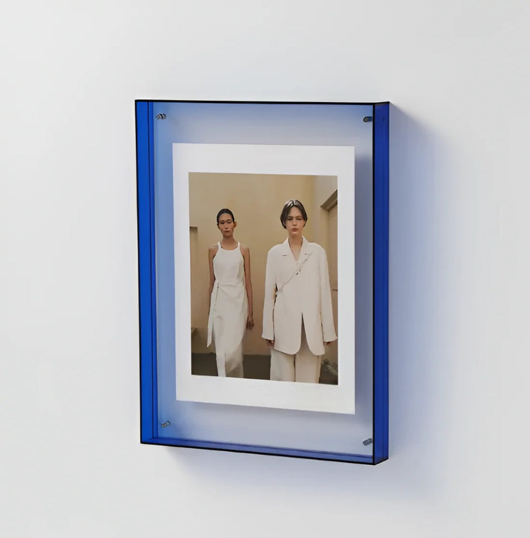 Acrylic Photo Frame – Minimalist Transparent Design for Your Desk or as Wall Decor