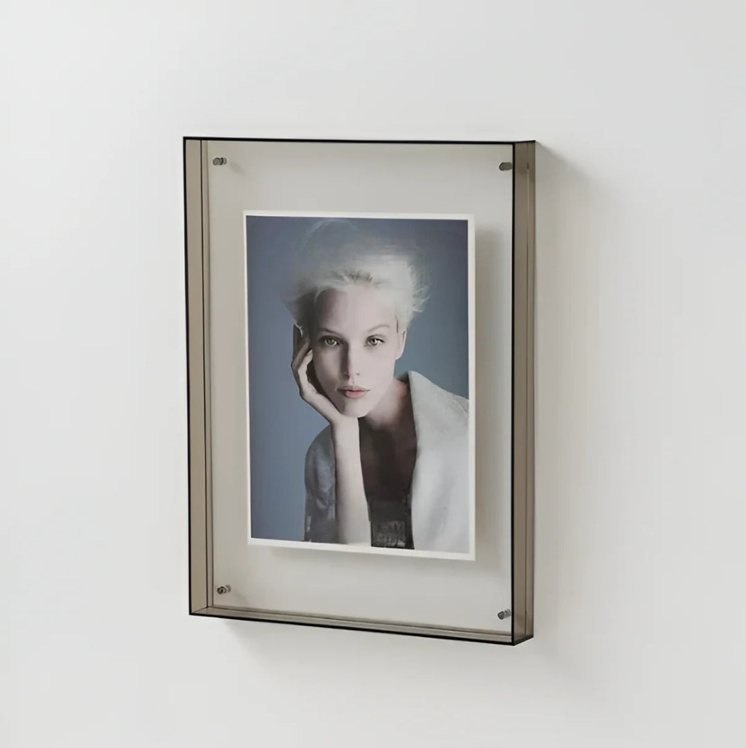 Acrylic Photo Frame – Minimalist Transparent Design for Your Desk or as Wall Decor