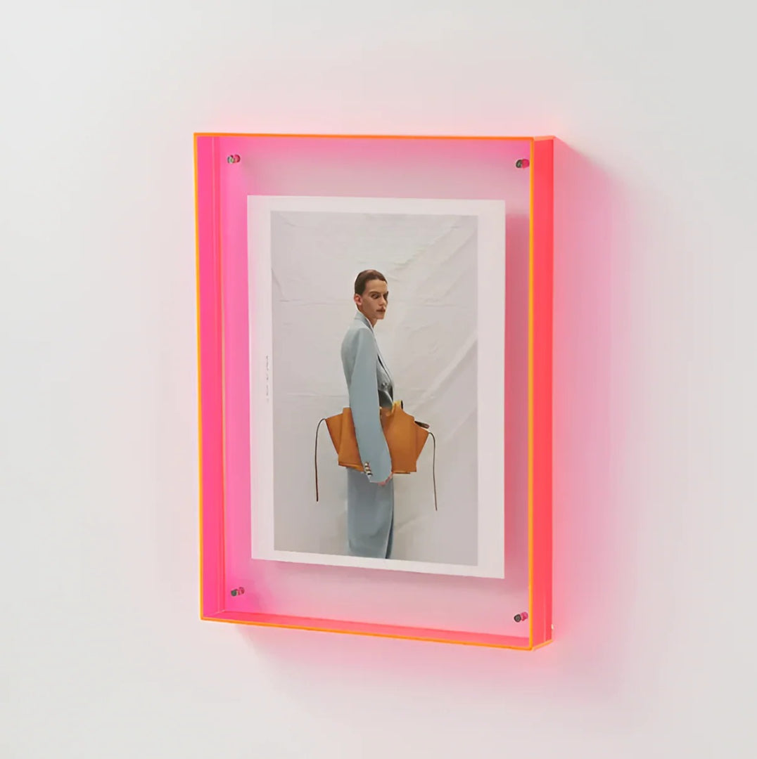 Acrylic Photo Frame – Minimalist Transparent Design for Your Desk or as Wall Decor