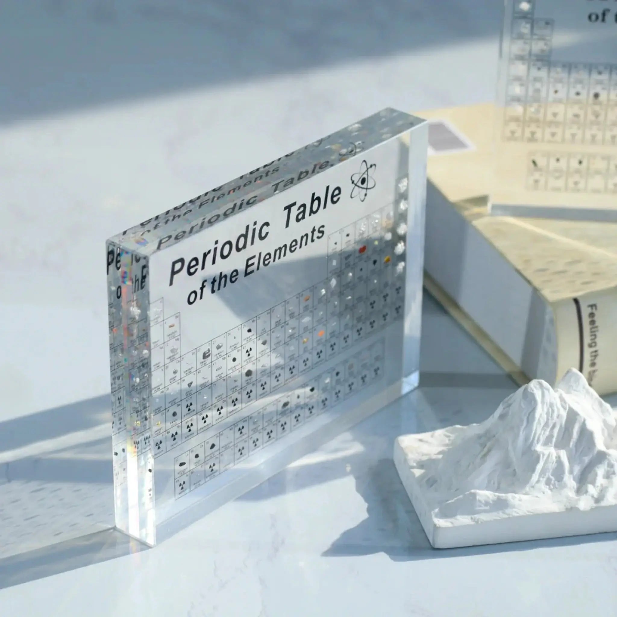Acrylic Periodic Table – 83 Real Elements with Lighting for Educational Decor and Interior Accents