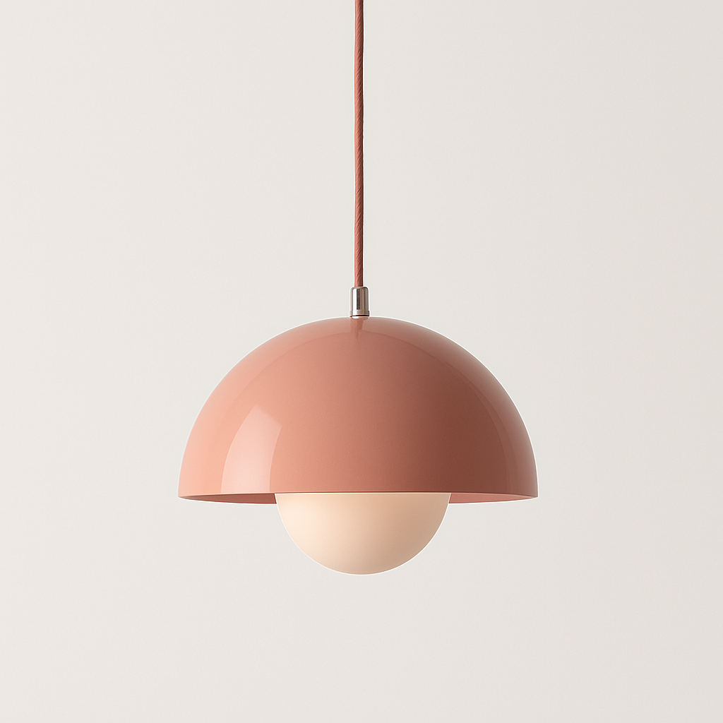 Plafonnier en Fer Design Nature, Lumière Blanc Chaud
