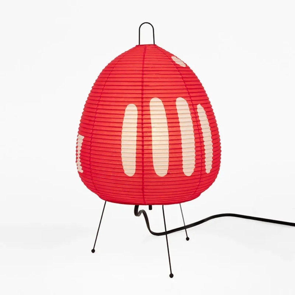 Lampe de Table et Lampadaire en Papier de Riz Wabi-Sabi Japonais