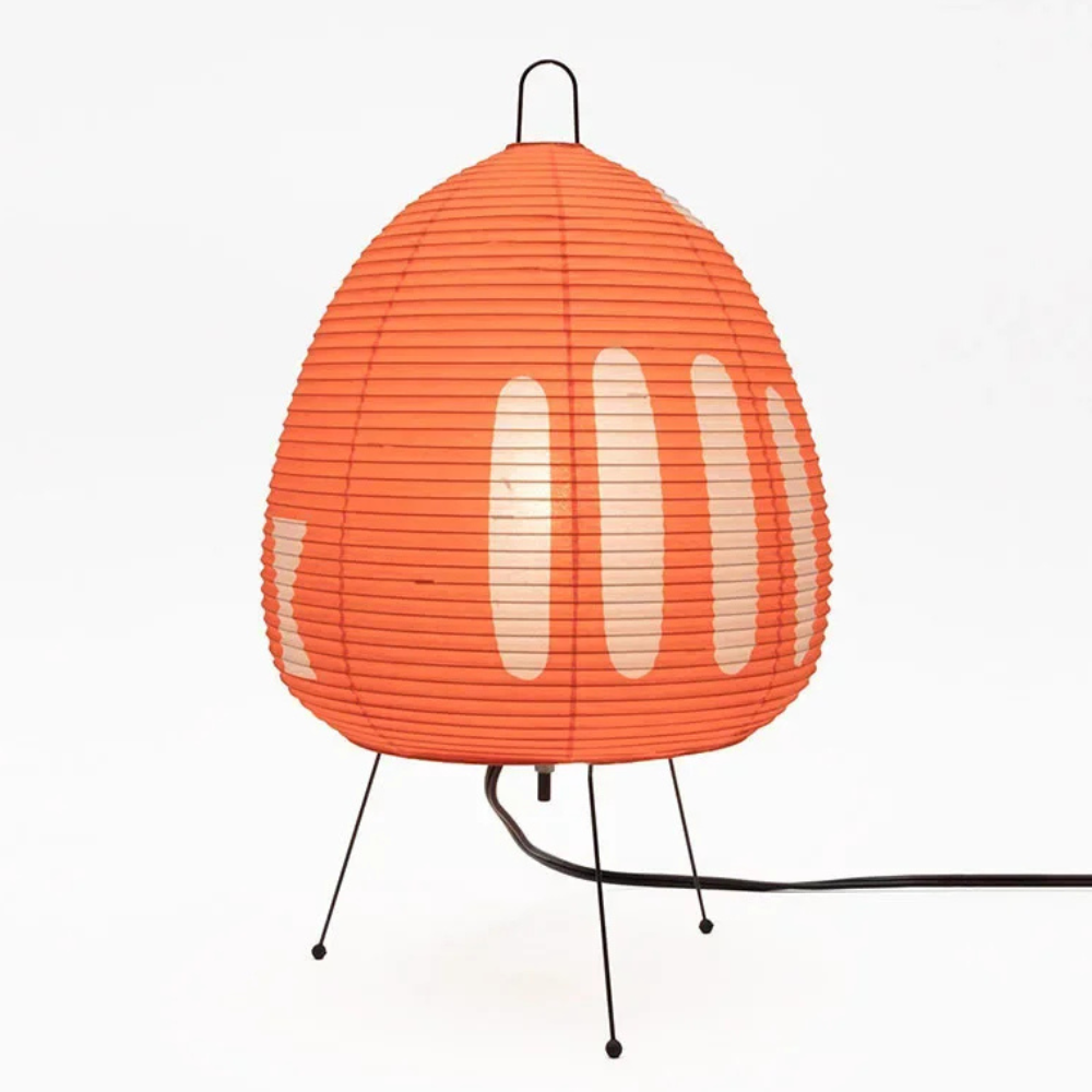 Lampe de Table et Lampadaire en Papier de Riz Wabi-Sabi Japonais