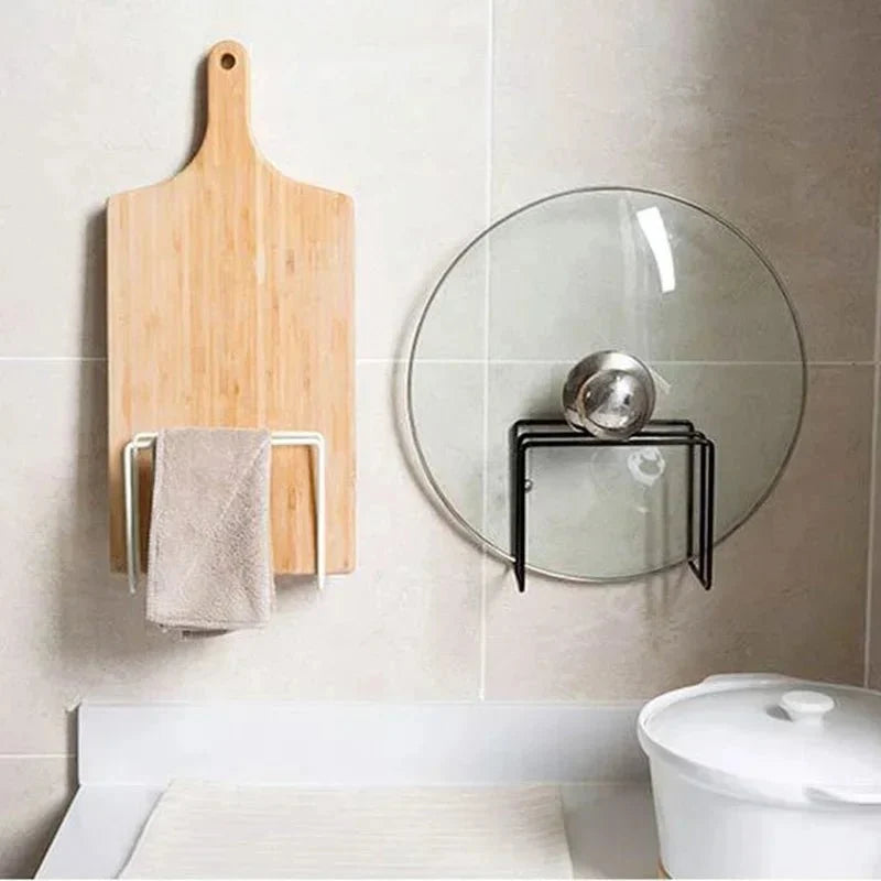 Küchen-Organizer - Mehrschichtiger Topfdeckelhalter Aus Rostfreiem Eisen 5