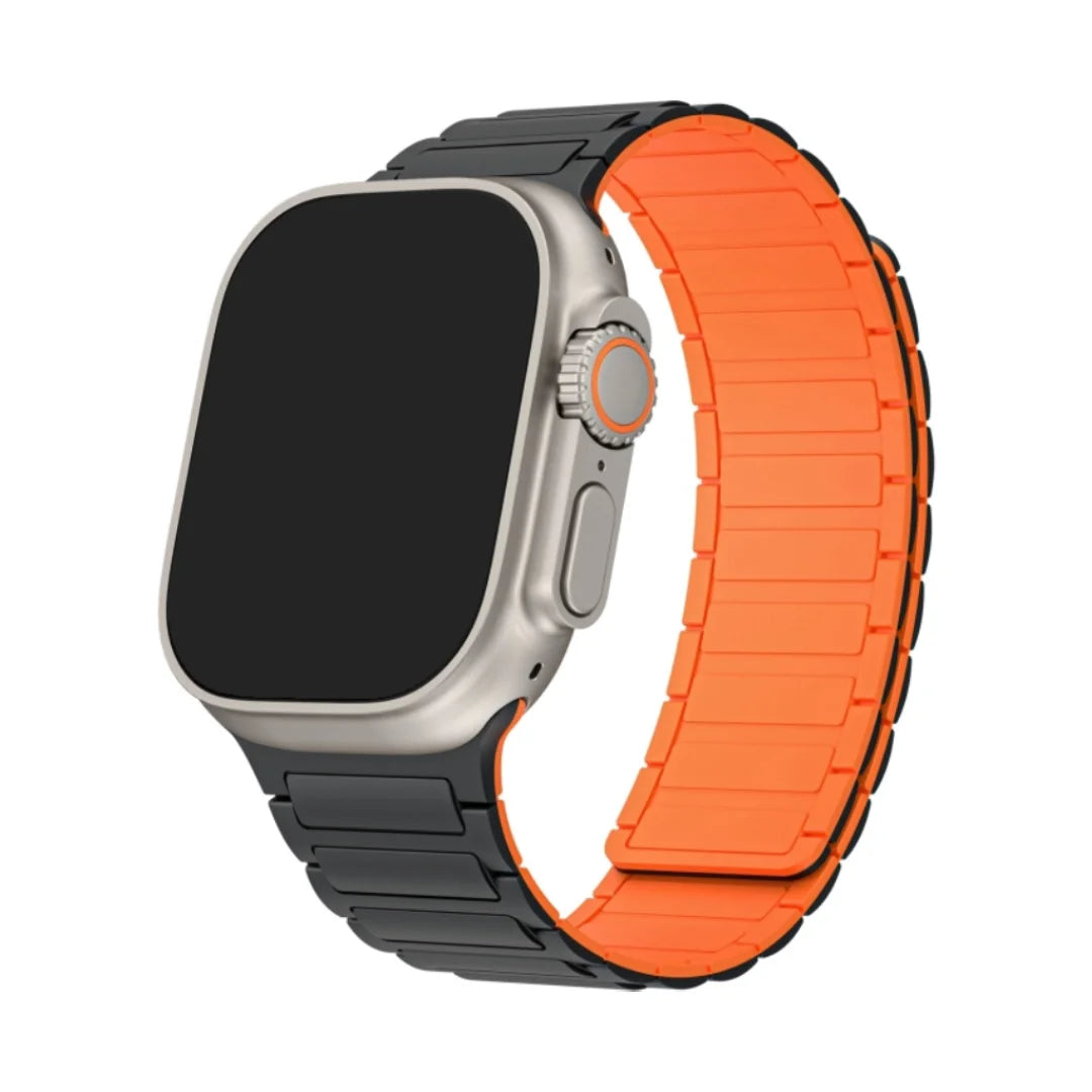 Bracelet Boucle Magnétique en Silicone pour Apple Watch