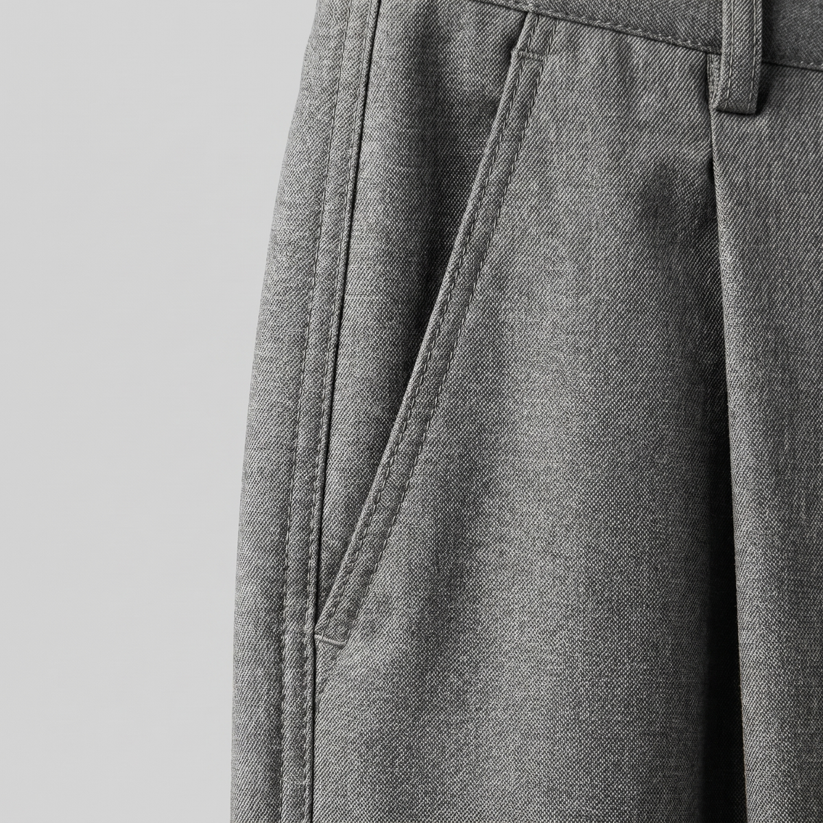 Pantalon Homme Tailleur Jambe Large à Pinces