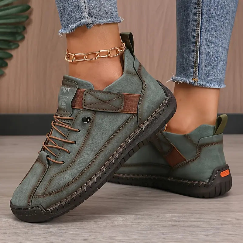 Chaussures Orthopédiques Femme - Baskets Confortables à Enfiler