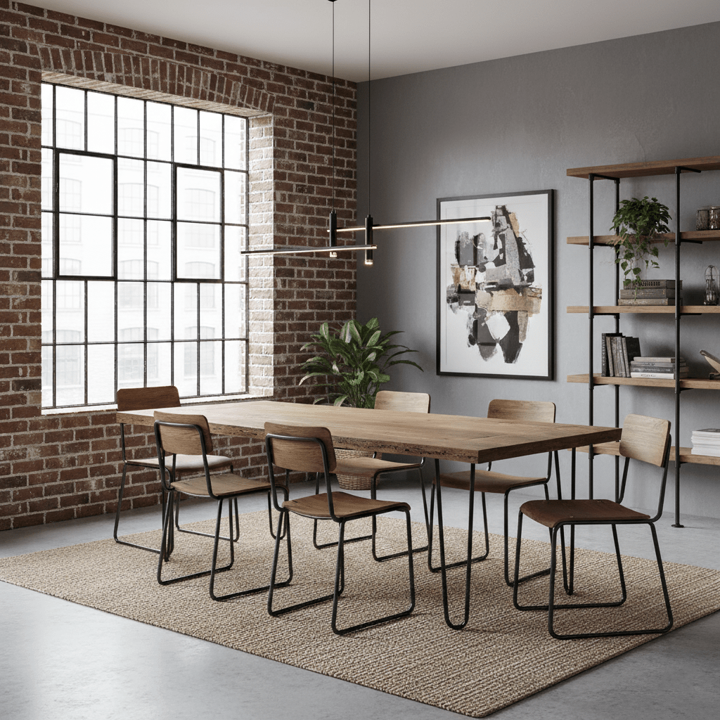 Minimalist Pendant Light Metal Adjustable Dimmable Warm 7