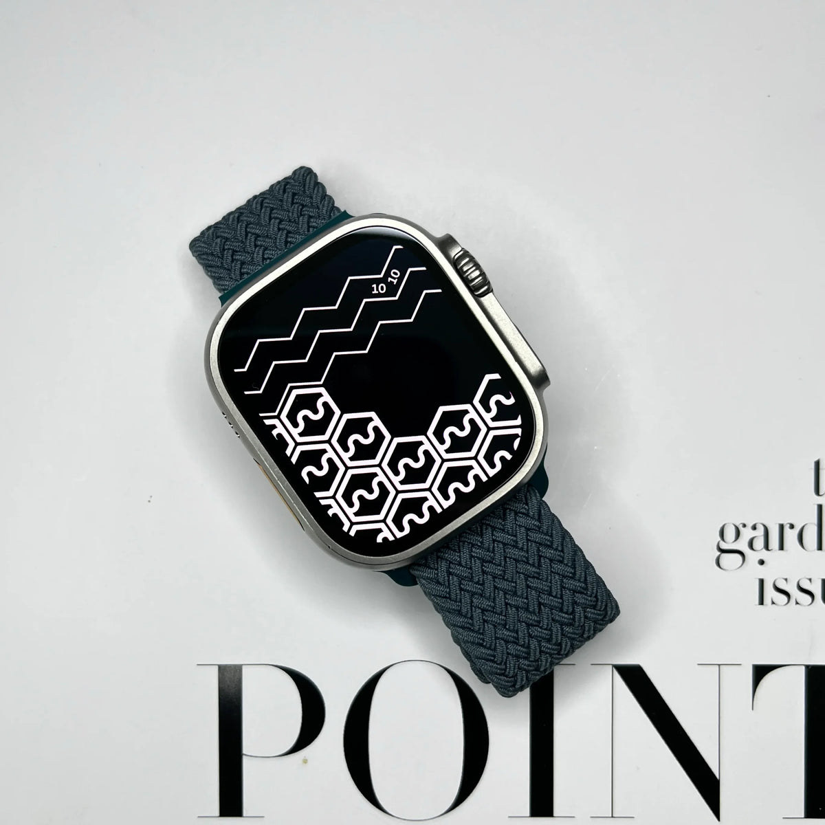 Bracelet Tissé Extensible pour Apple Watch - Boucle Ajustable