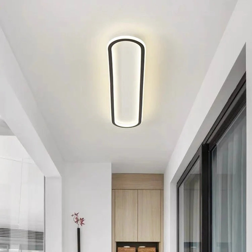 Plafonnier LED Allongé pour Couloir et Entrée