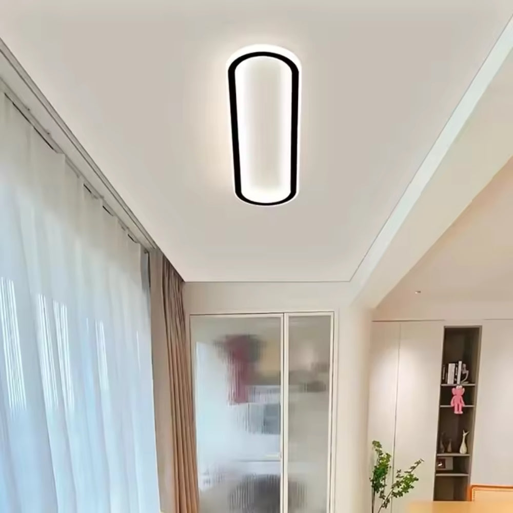 Plafonnier LED Allongé pour Couloir et Entrée
