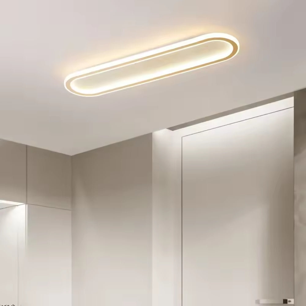 Plafonnier LED Allongé pour Couloir et Entrée