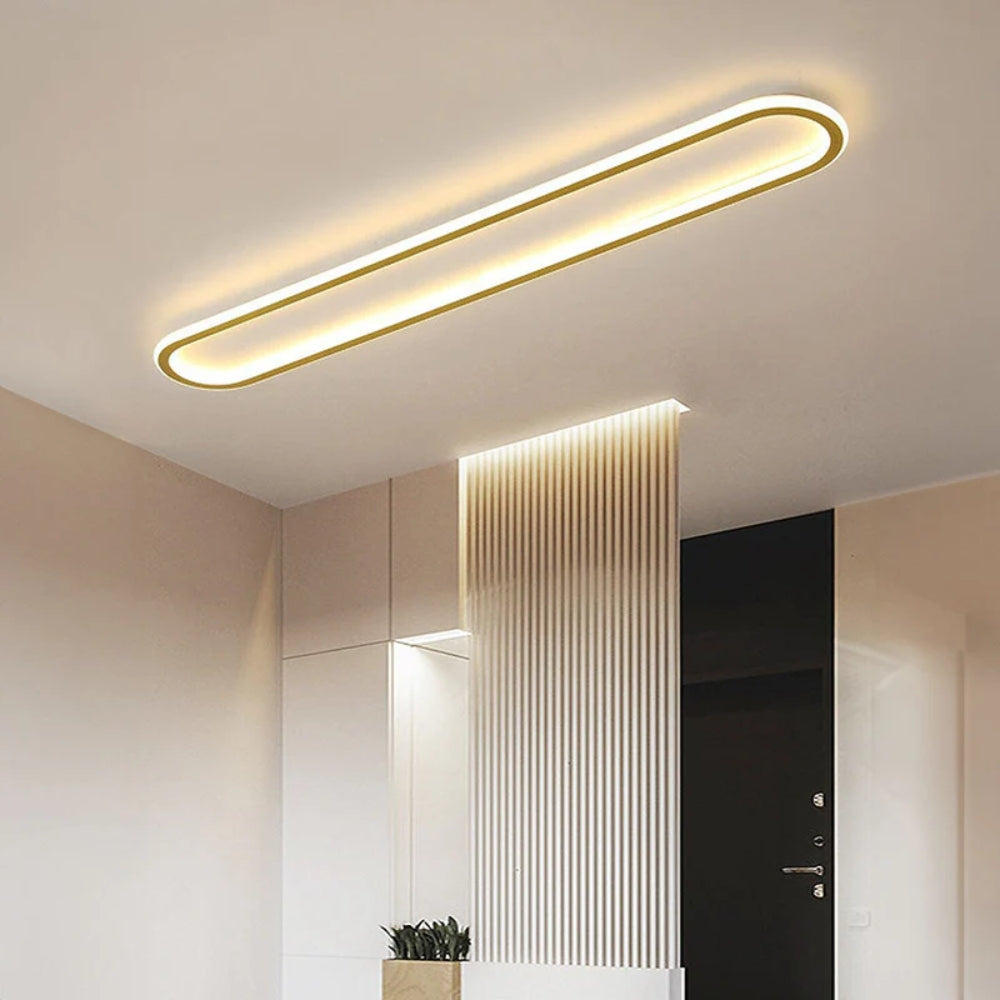 Plafonnier LED Allongé pour Couloir et Entrée