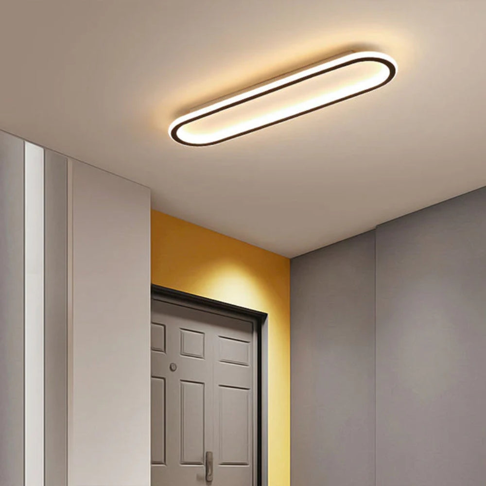 Plafonnier LED Allongé pour Couloir et Entrée