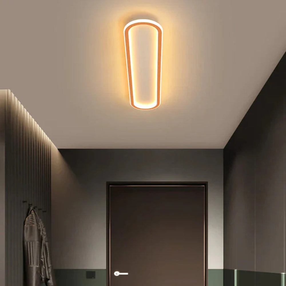 Plafonnier LED Allongé pour Couloir et Entrée