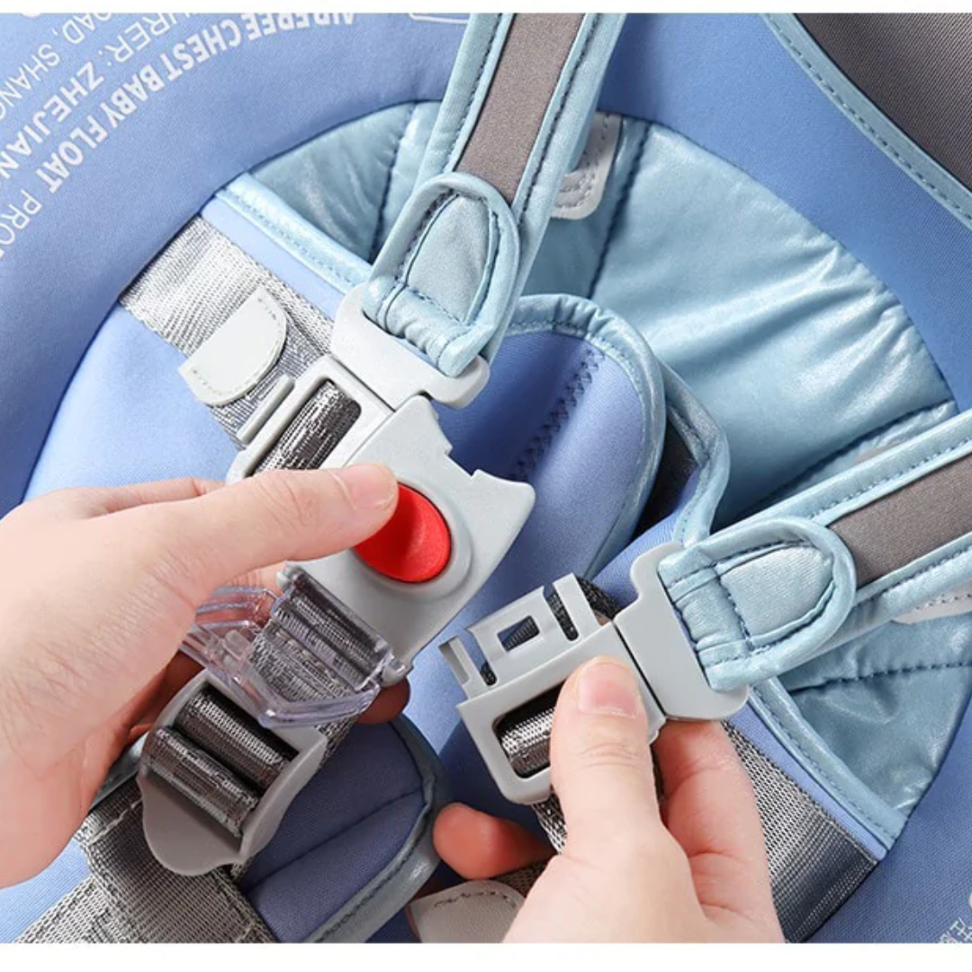 Baby Floatation Belt – Foam Material with Removable UV Canopy for Safe Use in the Bathtub or Pool