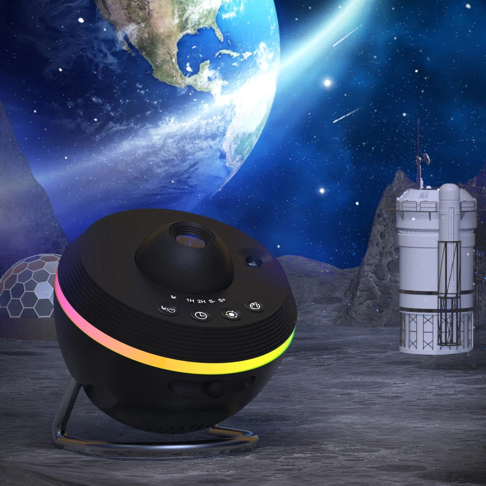 Spotlight – Compact, space-themed design, perfect for decorating a bedroom or living room.