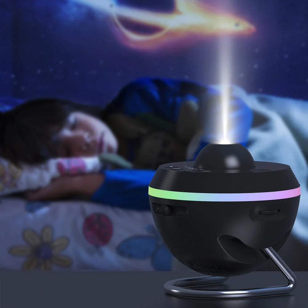 Spotlight – Compact, space-themed design, perfect for decorating a bedroom or living room.