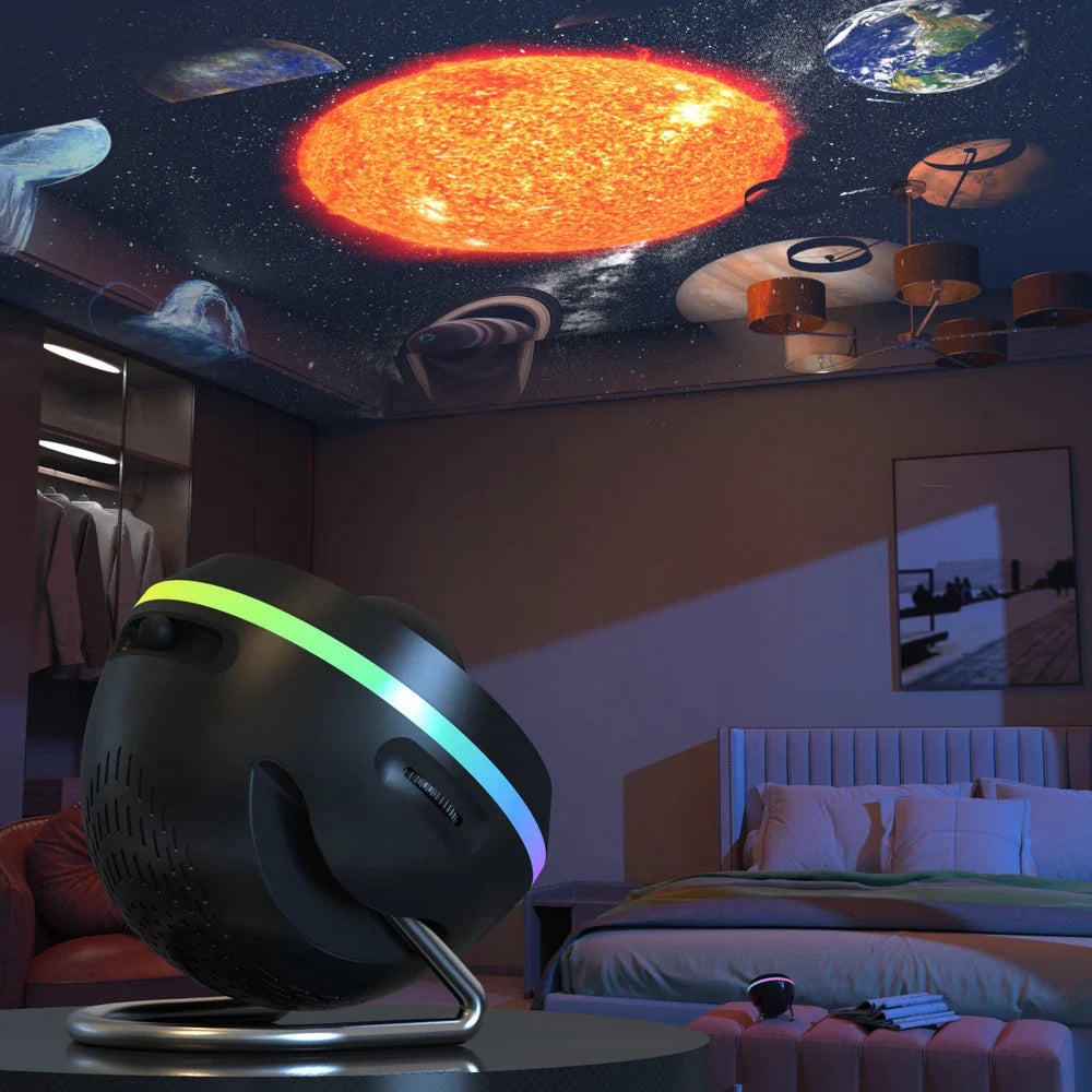 Spotlight – Compact, space-themed design, perfect for decorating a bedroom or living room.