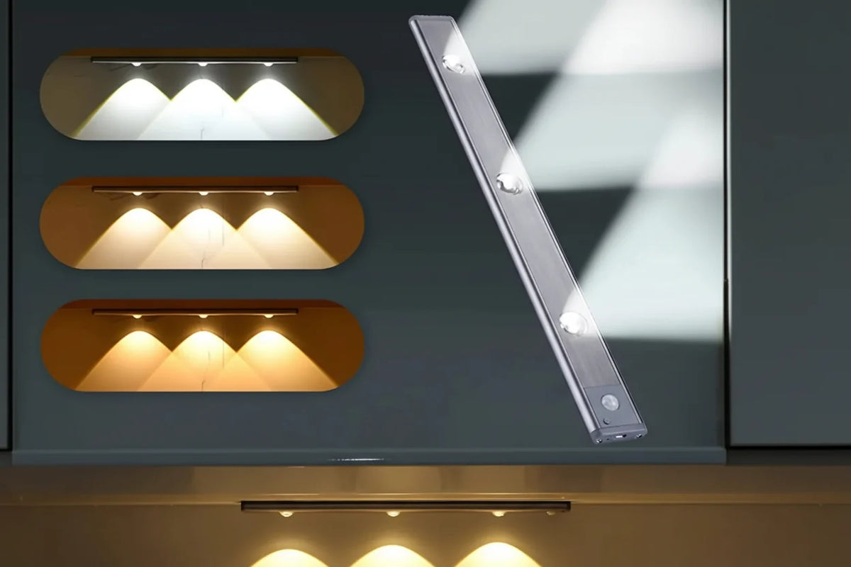 Barre LED Rechargeable avec Détecteur de Mouvement