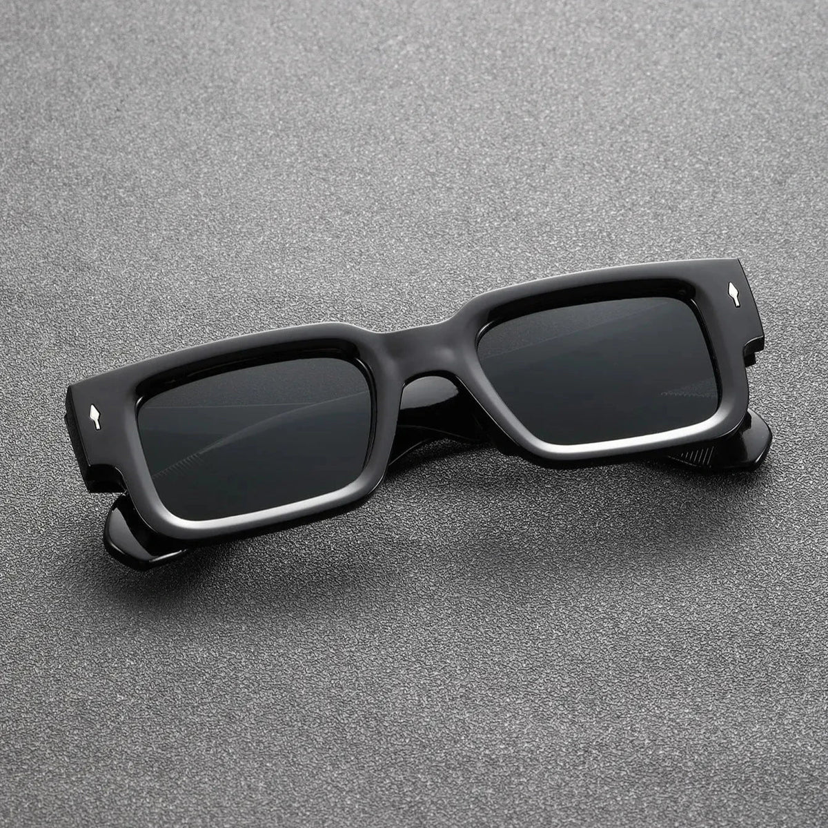 Lunettes de Soleil Rectangulaires en Polycarbonate Léger