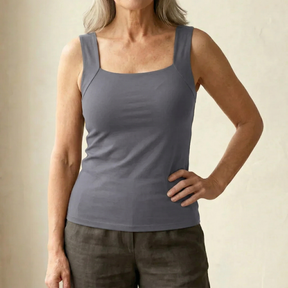 Débardeur Femme à Soutien-Gorge Intégré - Haut Confort Quotidien
