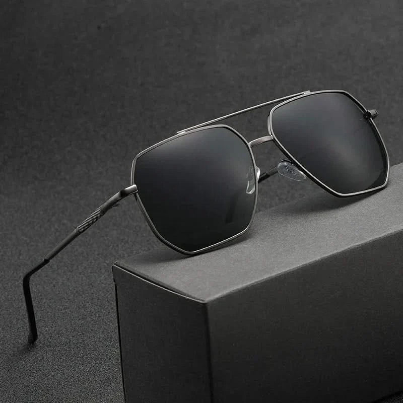 Lunettes de Soleil Aviateur Mixtes - Monture Métal Légère