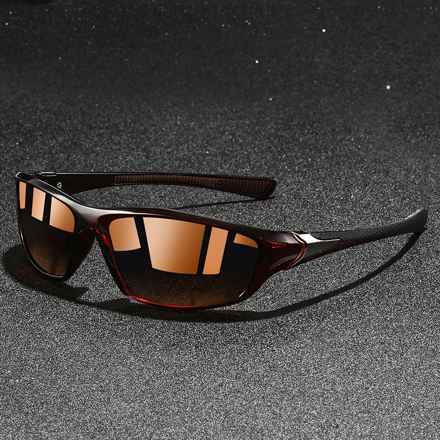 Lunettes de Soleil de Sport Polarisées - Monture Légère Enveloppante