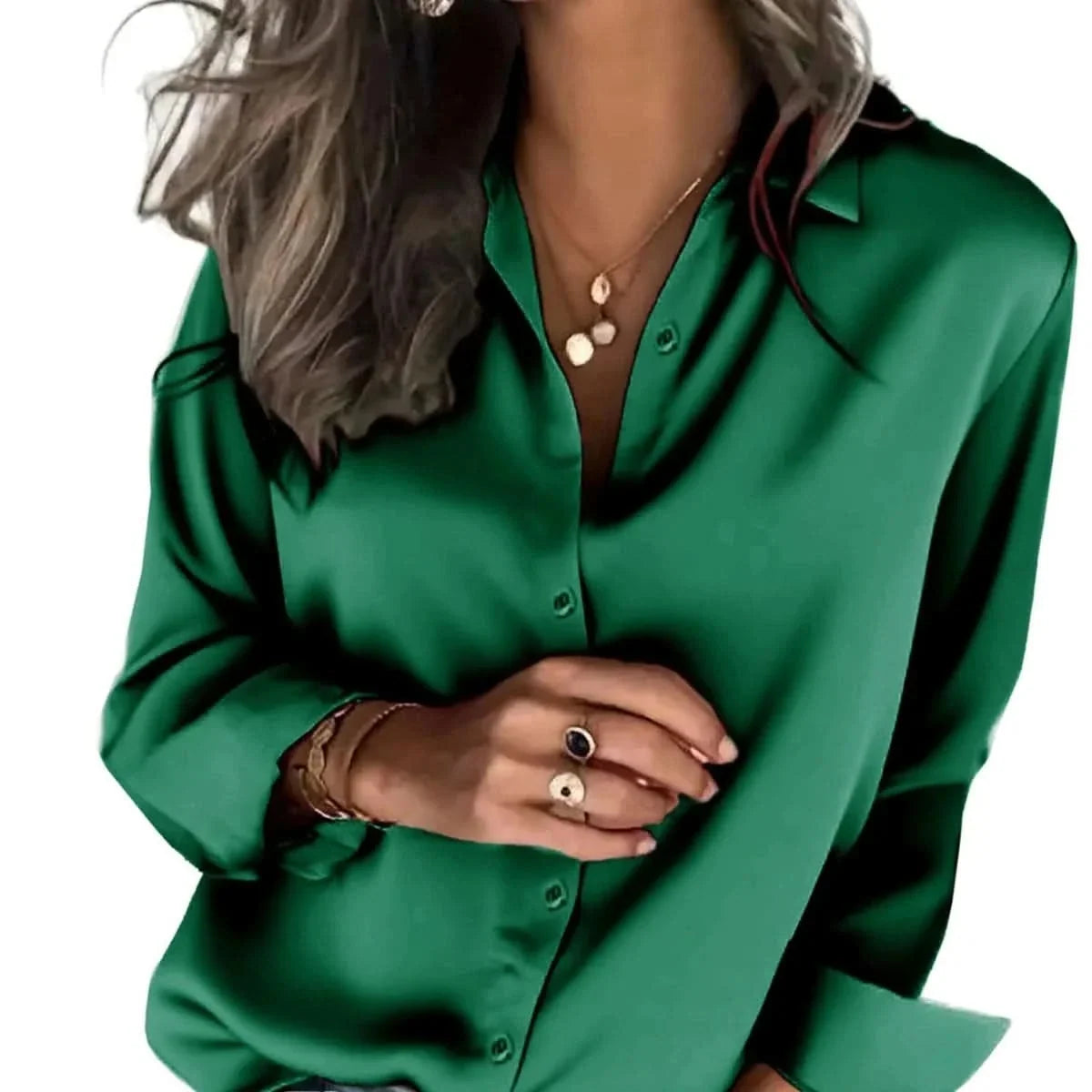 Chemise Femme Ample à Boutons - Coupe Décontractée Chic