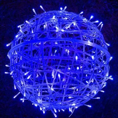 LED Light Balls – Rattan Design, Ambient Lighting for Indoor and Outdoor Use, 20 cm Diameter