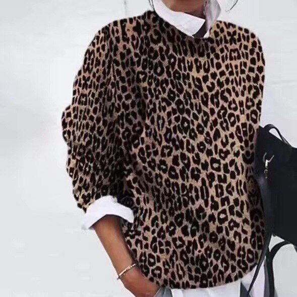 Pull Femme à Motifs Floraux - Tricot Doux Imprimé