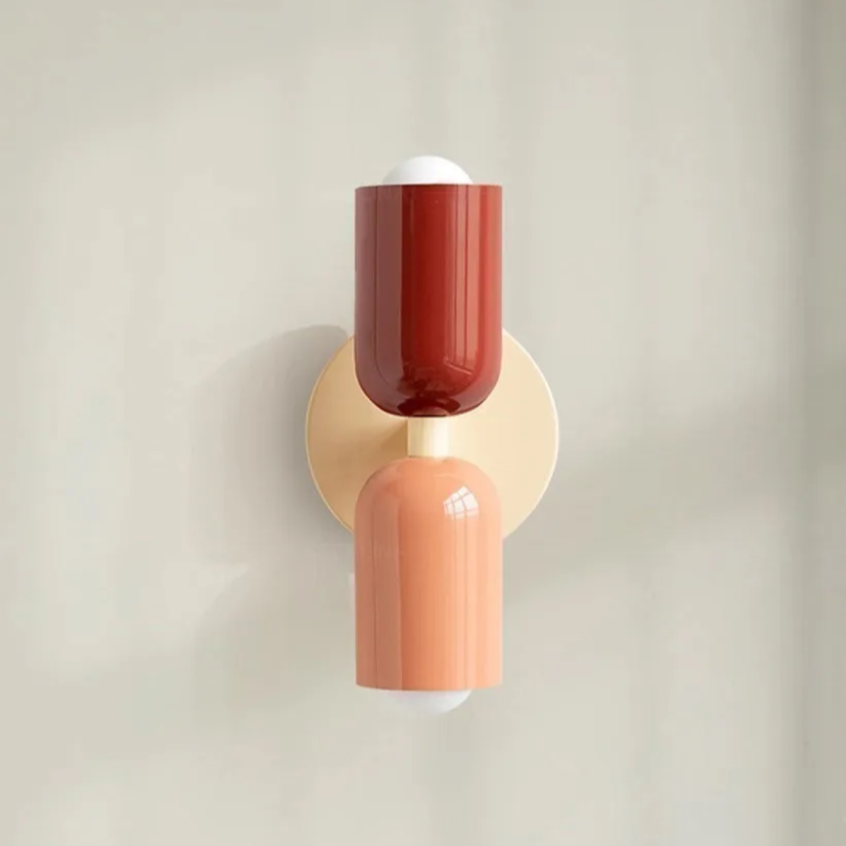 Applique Murale Scandinave – Blanc, Design Minimaliste pour Salon ou Chambre