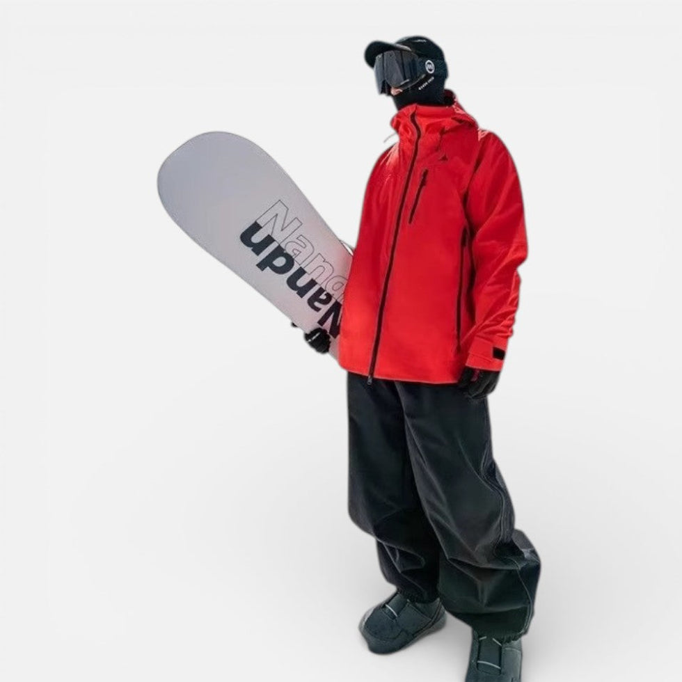 Pantalon de Ski Femme Coupe Ample Taille Élastique