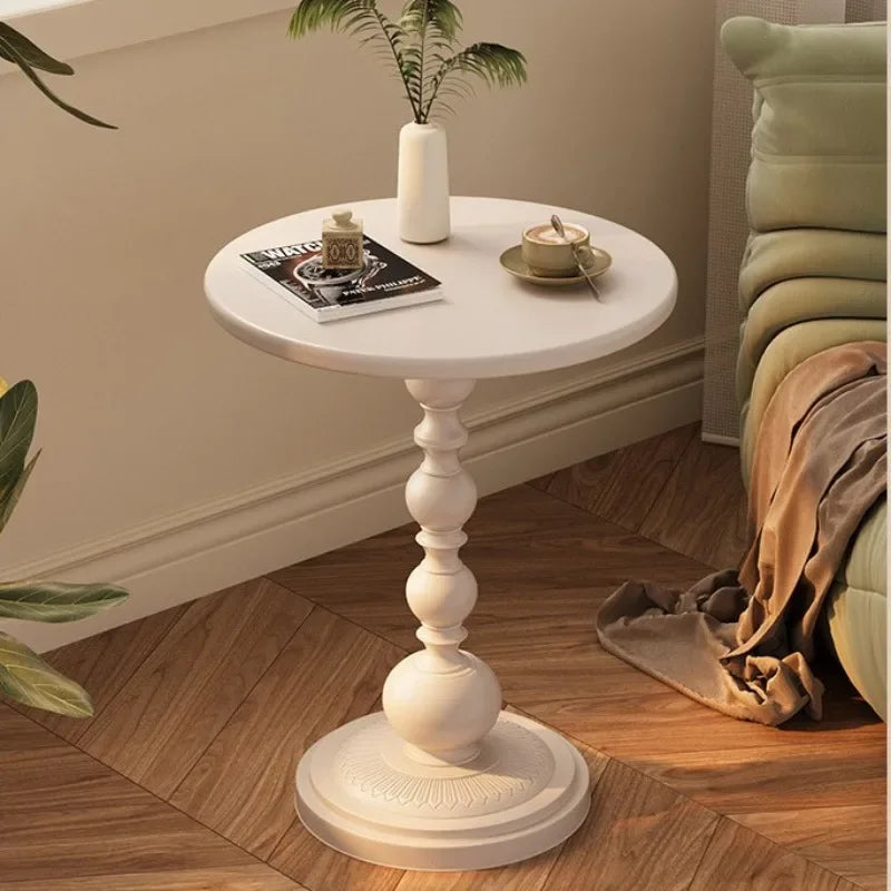 Table Ronde – Style Vintage Moderne, Format Compact pour les Petits Espaces