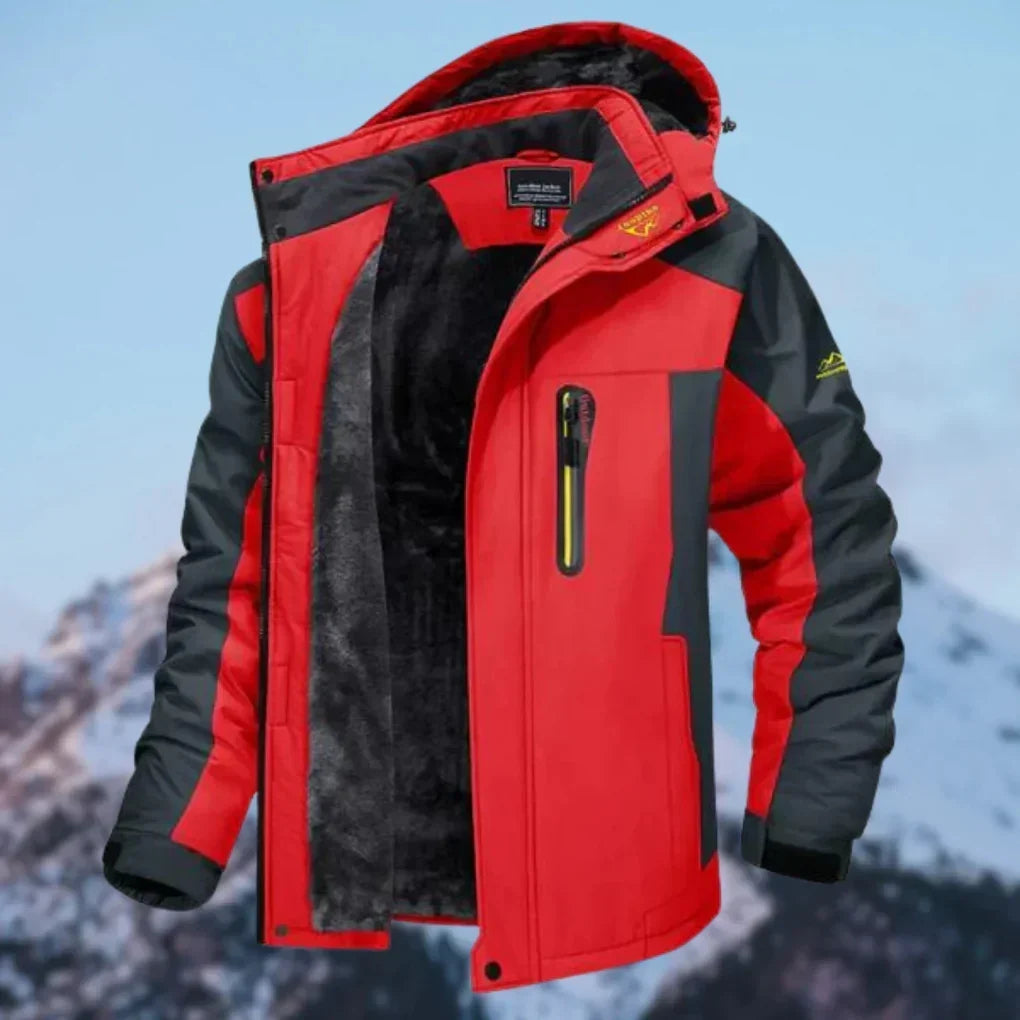 Veste d'Hiver Homme Matelassée Déperlante - Doublure Polaire