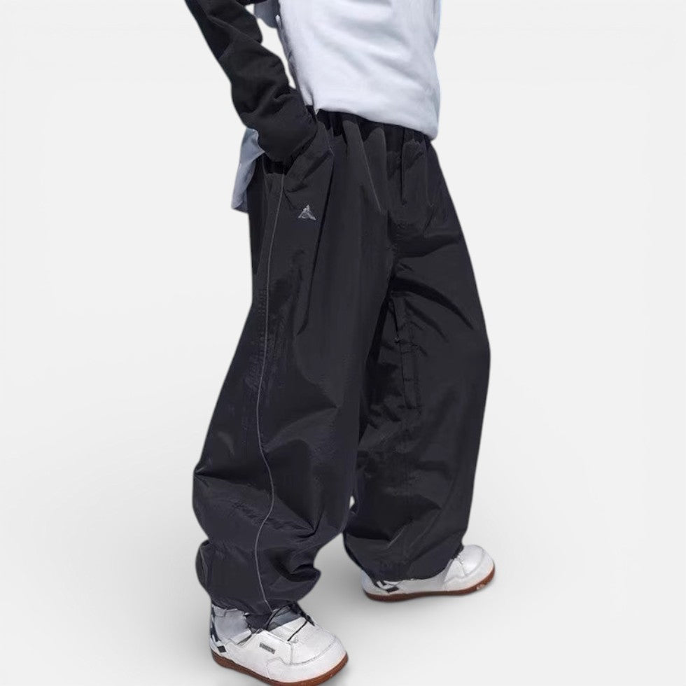 Pantalon de Ski Femme Coupe Ample Taille Élastique