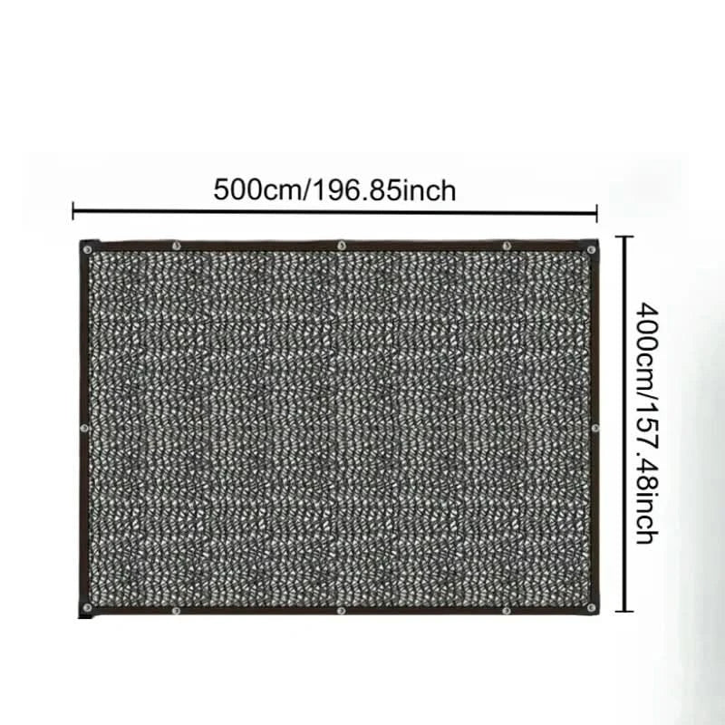 Shade Net – Black, Durable Shade Screen for the Garden, Patio, or Greenhouse