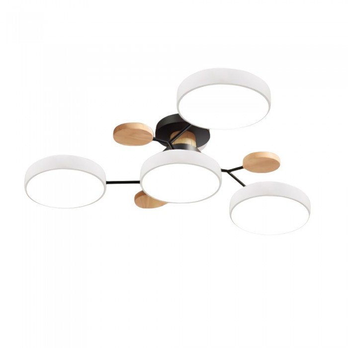 Plafonnier LED Scandinave à Branches Multiples - 4 à 7 Points Lumineux