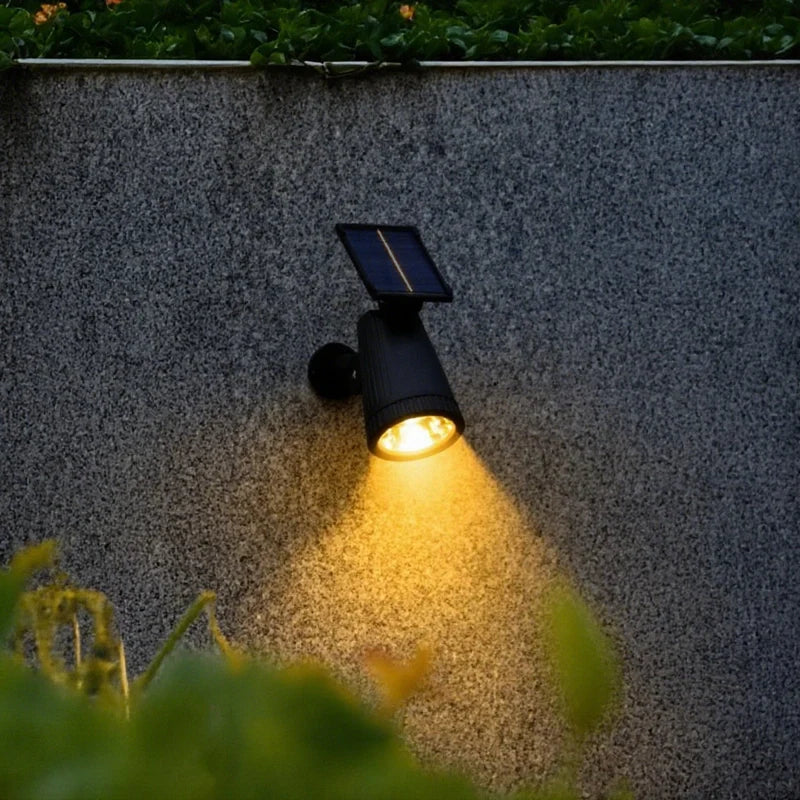 Projecteur de jardin solaire – Étanche et réglable pour jardin ou terrasse