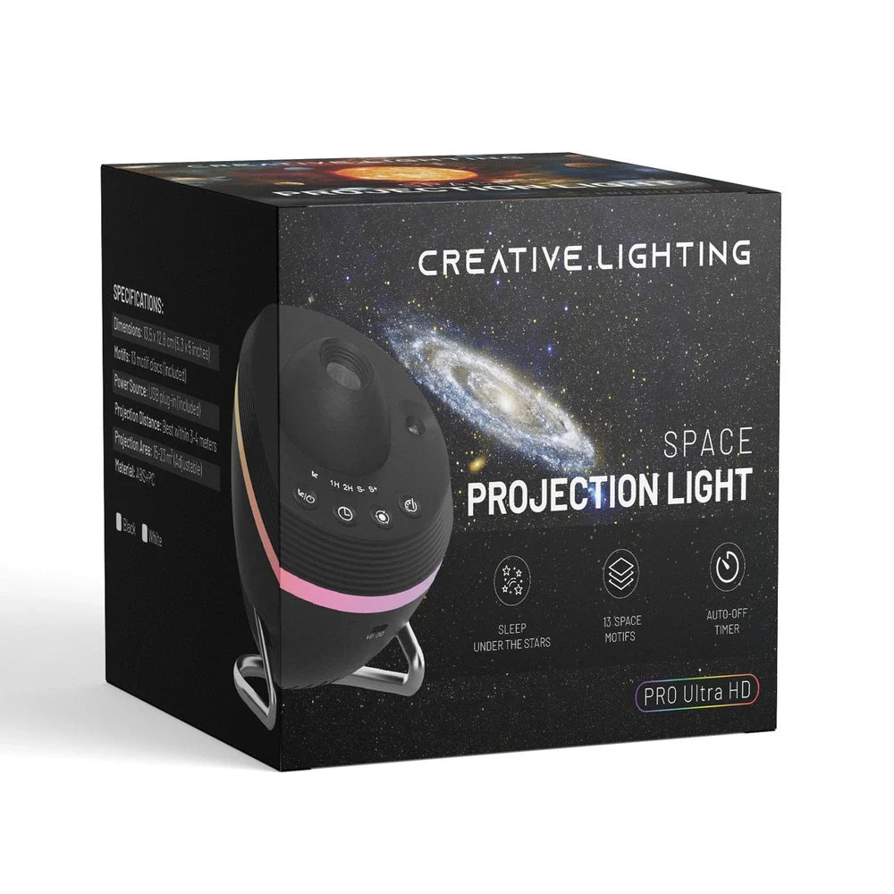 Projecteur Lumière Étoiles et Galaxie USB avec Minuterie