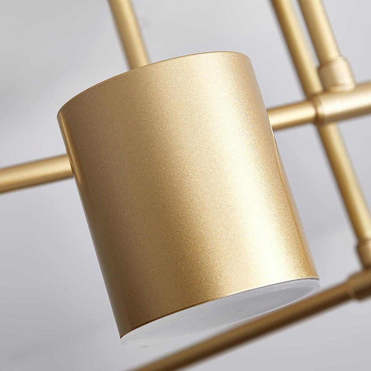Plafonnier Design Sputnik à Bras Croisés et Têtes Cylindriques
