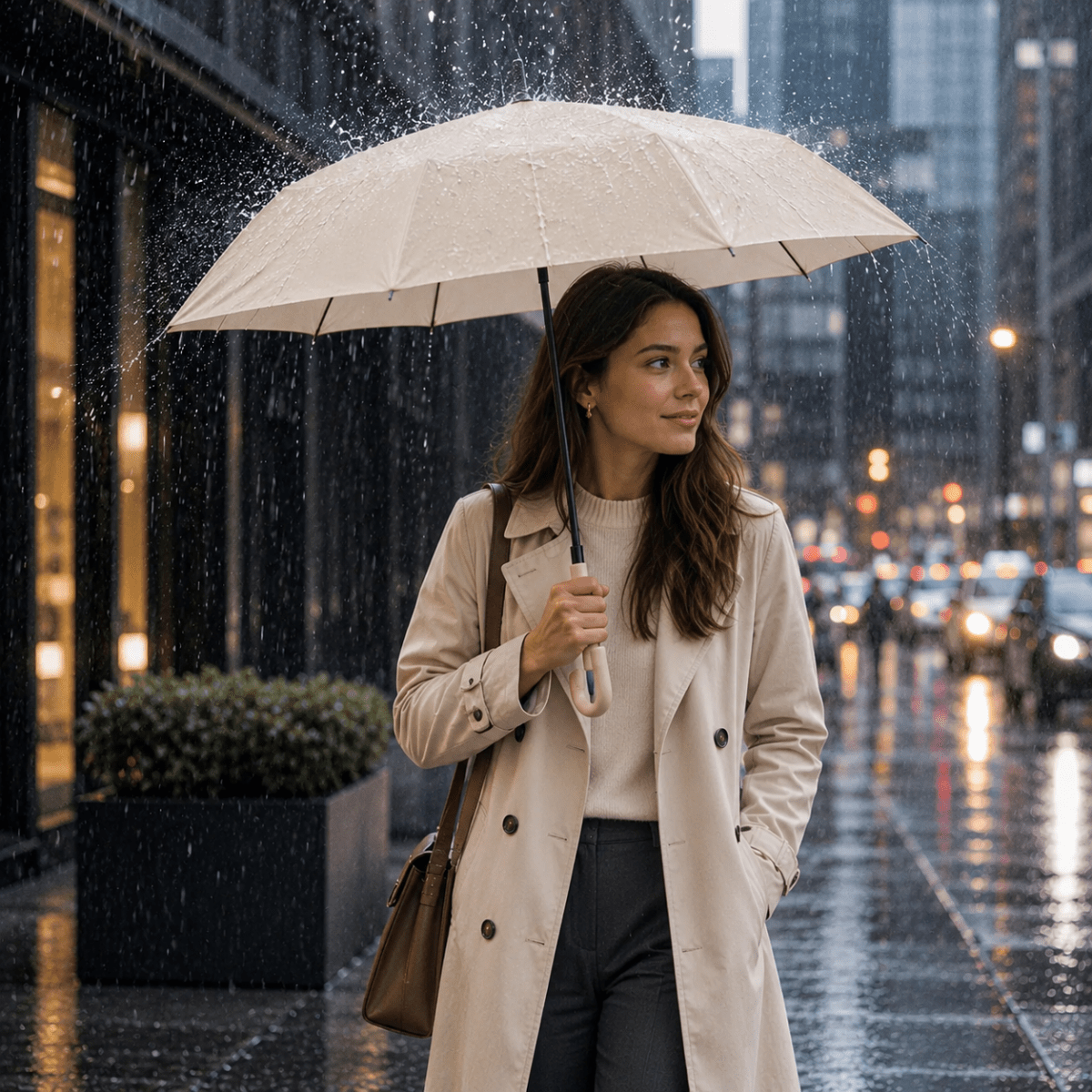 Automatic Umbrella – Compact and Wind-Resistant for Travel and Everyday Use
