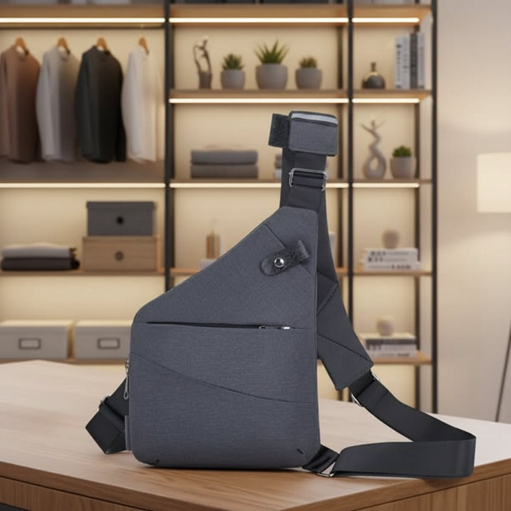 Sac Bandoulière Antivol Femme et Homme - Protection RFID
