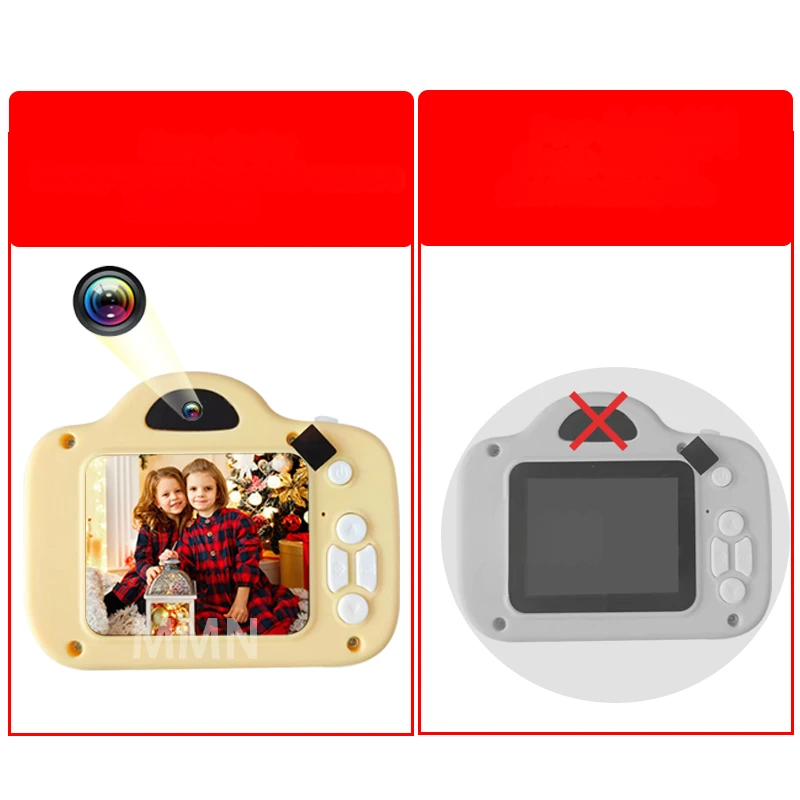 Appareil Photo Numérique Enfant 1080p avec Écran Couleur