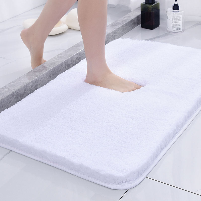Tapis de Bain Antidérapant Moelleux Lavable en Machine