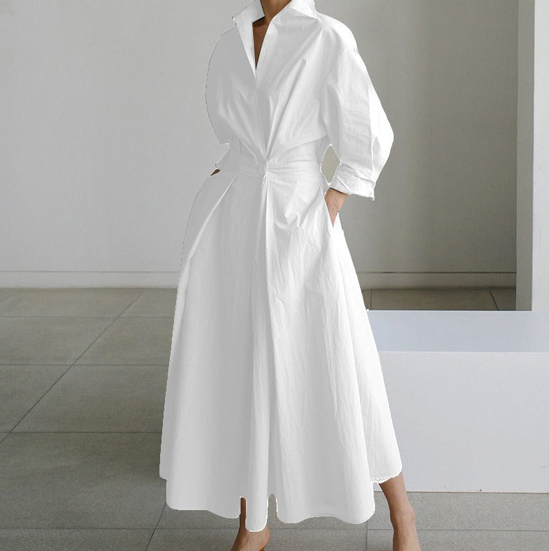 Robe Longue Femme Coupe Ample, Été Décontracté