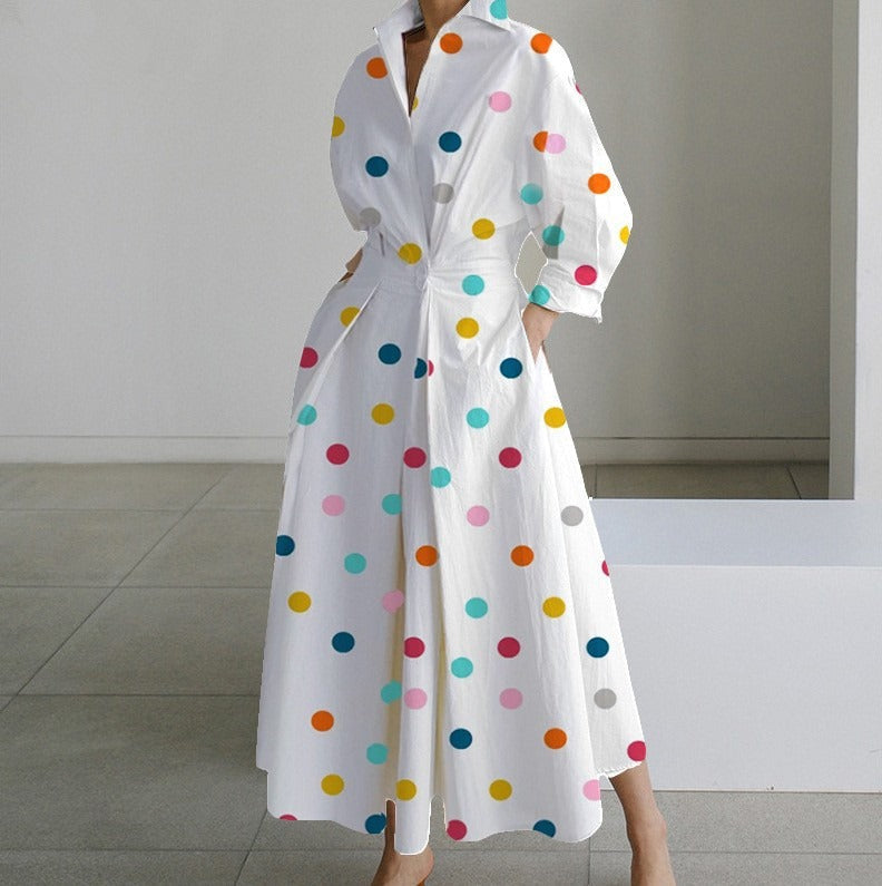 Robe Longue Femme Coupe Ample, Été Décontracté